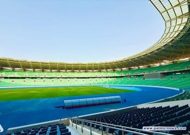 تجهيز ملعب البصرة الدولي لمباراة كوريا الجنوبية